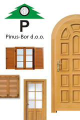 Pinus-Bor - urbanmobilijar oprema, fitnes sprave na otvorenom, rezana građa, stolarija, Valjevo